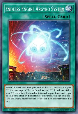 Endless Engine Argyro System Yu-Gi-Oh card
