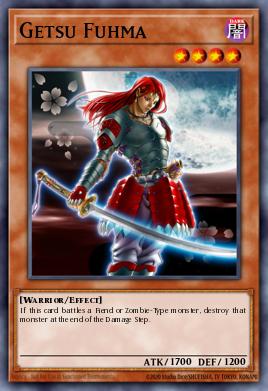 Getsu Fuhma Yu-Gi-Oh card