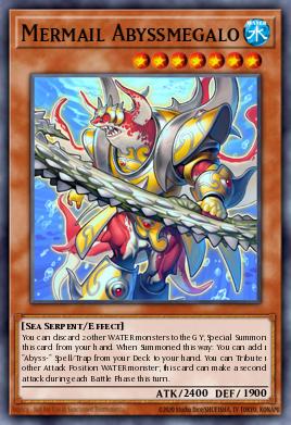 Mermail Abyssmegalo Yu-Gi-Oh card