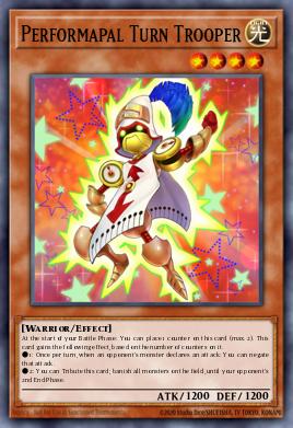 Performapal Turn Trooper Yu-Gi-Oh card