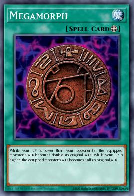 Megamorph Yu-Gi-Oh card