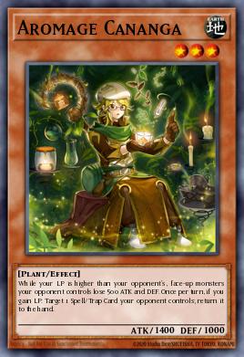 Aromage Cananga Yu-Gi-Oh card