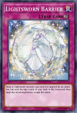 Lightsworn Barrier Yu-Gi-Oh card