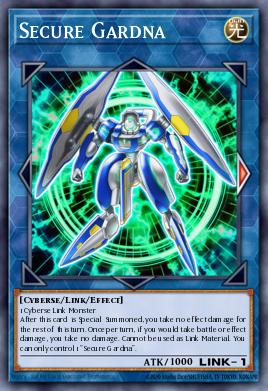 Secure Gardna Yu-Gi-Oh card