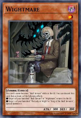 Wightmare Yu-Gi-Oh card