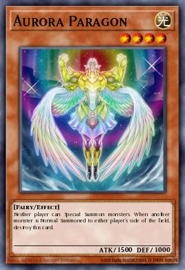 Aurora Paragon Yu-Gi-Oh card
