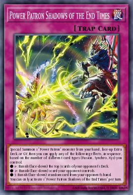 Power Patron Shadows of the End Times Yu-Gi-Oh card