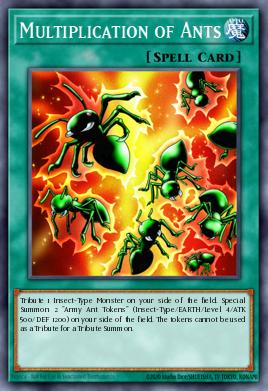 Multiplication of Ants Yu-Gi-Oh card