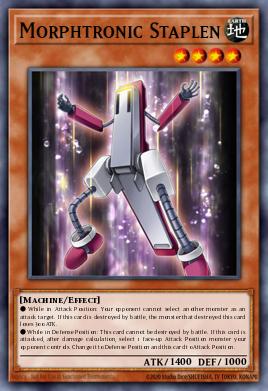 Morphtronic Staplen Yu-Gi-Oh card