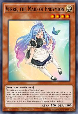 Verre, the Maid of Endymion Yu-Gi-Oh card