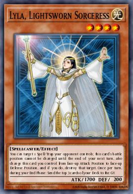 Lyla, Lightsworn Sorceress Yu-Gi-Oh card