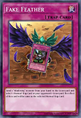 Fake Feather Yu-Gi-Oh card