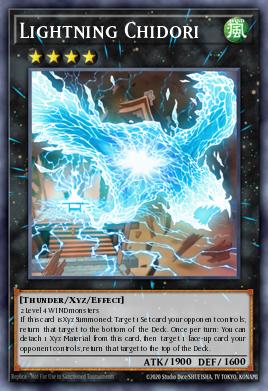 Lightning Chidori Yu-Gi-Oh card
