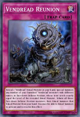 Vendread Reunion Yu-Gi-Oh card