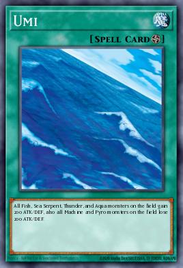 Umi Yu-Gi-Oh card