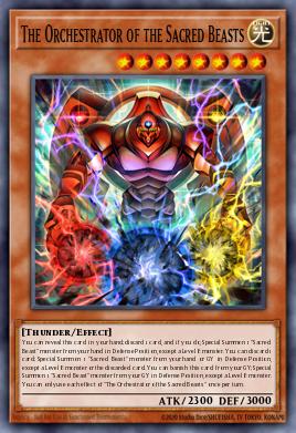 The Orchestrator of the Sacred Beasts Yu-Gi-Oh card