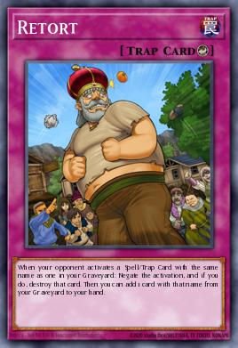 Retort Yu-Gi-Oh card