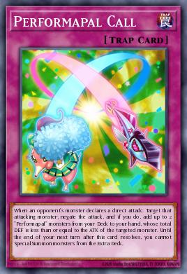 Performapal Call Yu-Gi-Oh card