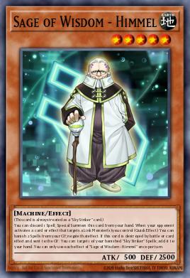 Sage of Wisdom - Himmel Yu-Gi-Oh card