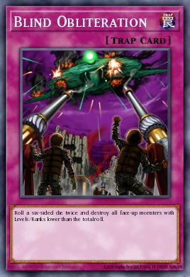 Blind Obliteration Yu-Gi-Oh card