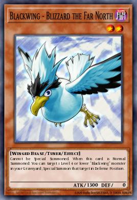 Blackwing - Blizzard the Far North Yu-Gi-Oh card