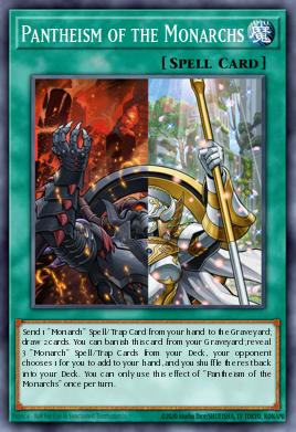 Pantheism of the Monarchs Yu-Gi-Oh card