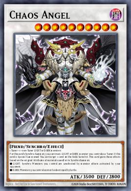Chaos Angel Yu-Gi-Oh card