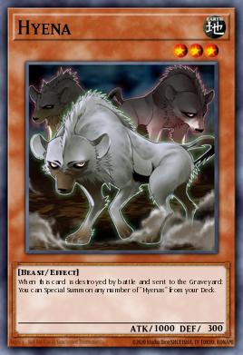 Hyena Yu-Gi-Oh card