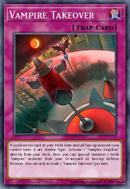 Vampire Takeover Yu-Gi-Oh card