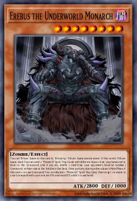 Erebus the Underworld Monarch Yu-Gi-Oh card