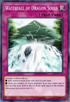 Waterfall of Dragon Souls Yu-Gi-Oh card