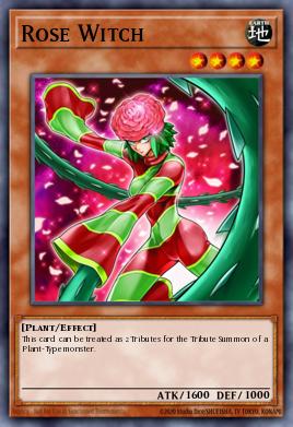 Rose Witch Yu-Gi-Oh card