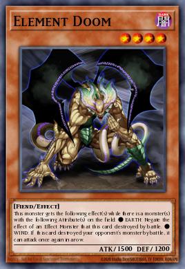 Element Doom Yu-Gi-Oh card