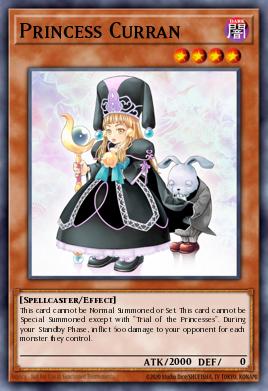 Princess Curran Yu-Gi-Oh card