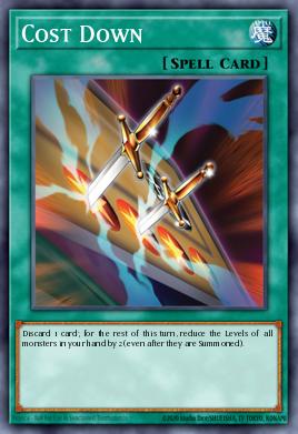 Cost Down Yu-Gi-Oh card