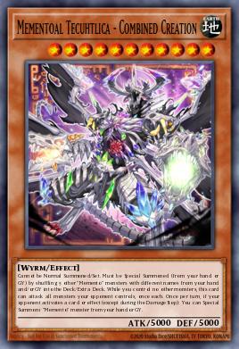 Mementoal Tecuhtlica - Combined Creation Yu-Gi-Oh card