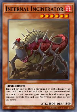 Infernal Incinerator Yu-Gi-Oh card