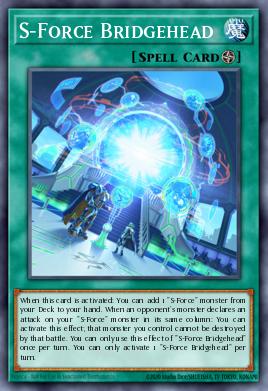 S-Force Bridgehead Yu-Gi-Oh card