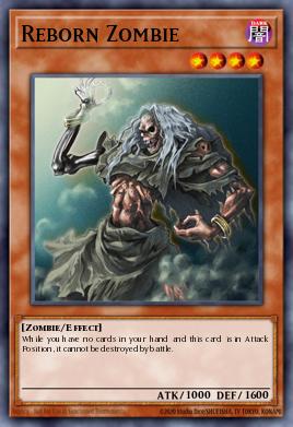 Reborn Zombie Yu-Gi-Oh card