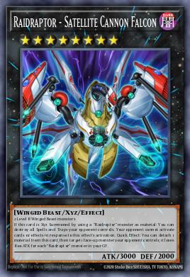 Raidraptor - Satellite Cannon Falcon Yu-Gi-Oh card