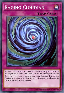 Raging Cloudian Yu-Gi-Oh card