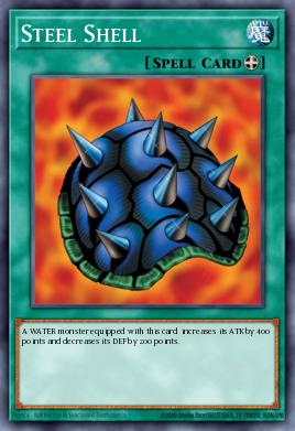 Steel Shell Yu-Gi-Oh card