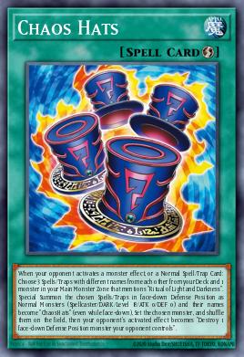 Chaos Hats Yu-Gi-Oh card