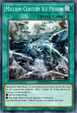 Million-Century Ice Prison Yu-Gi-Oh card