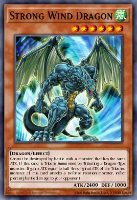 Strong Wind Dragon Yu-Gi-Oh card