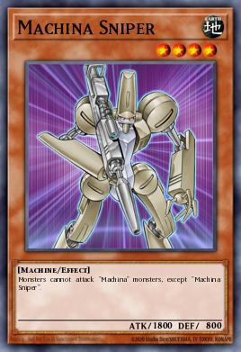 Machina Sniper Yu-Gi-Oh card