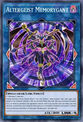 Altergeist Memorygant Yu-Gi-Oh card