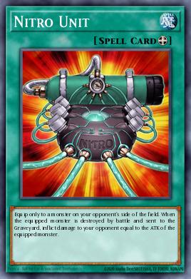Nitro Unit Yu-Gi-Oh card