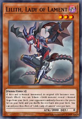 Lilith, Lady of Lament Yu-Gi-Oh card