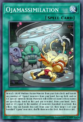 Ojamassimilation Yu-Gi-Oh card